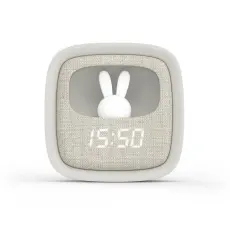 MOB Väckarklocka med Ljus Billy Clock Grå