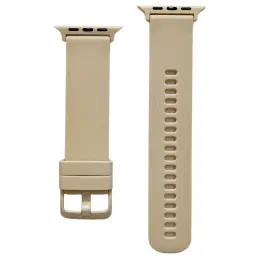 Apple Watch 41/40/38 mm Armband Silikon Khaki