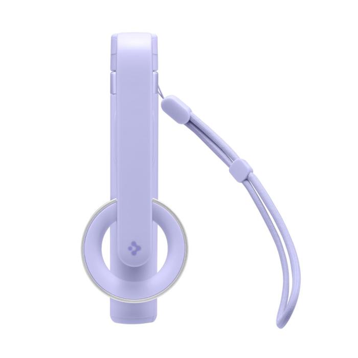Bild 2, Spigen 74 cm MagSafe Bluetooth Selfiestick Tripod Lavender