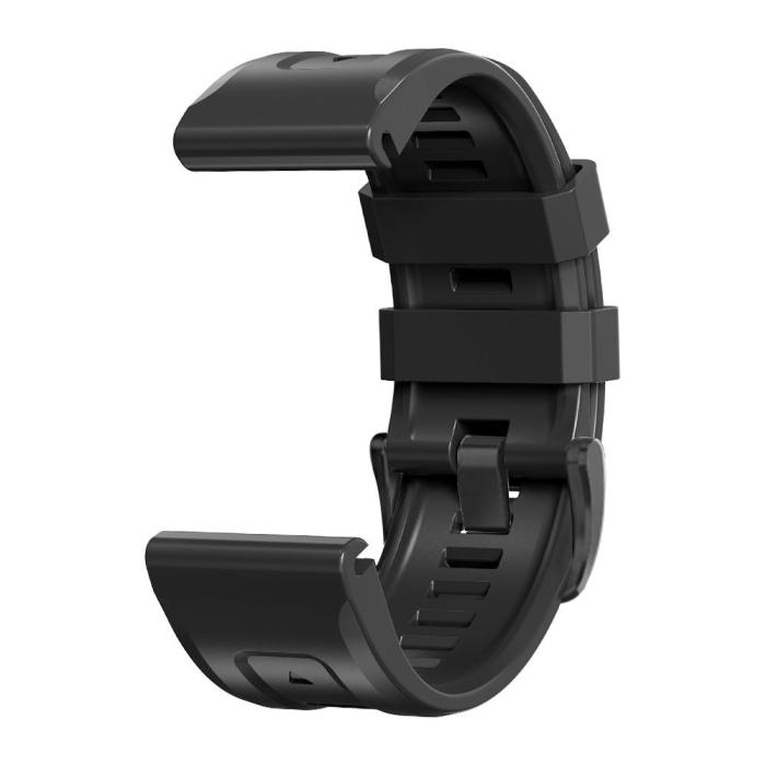 Bild 3, Tech-Protect Garmin Fenix 5/6/6 Pro/7 Armband Iconband Svart