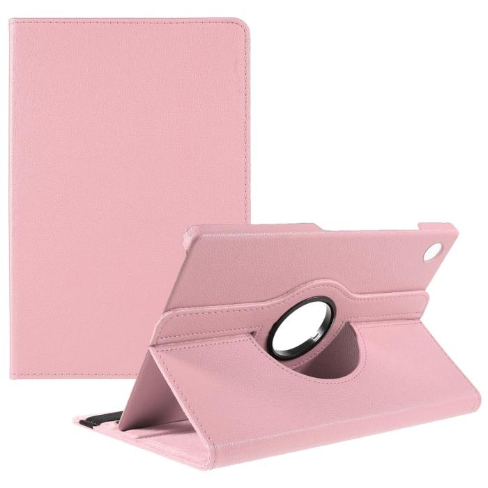 Bild 1, Samsung Galaxy Tab A8 10.5 (2021) Fodral 360° Rotation Ljus Rosa