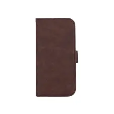 GEAR iPhone 15 Plus Fodral MagSafe L&auml;der Brun
