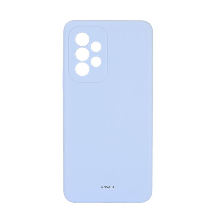 Bild 1, ONSALA Samsung Galaxy A53 Mobilskal Silikon Ljus Blå