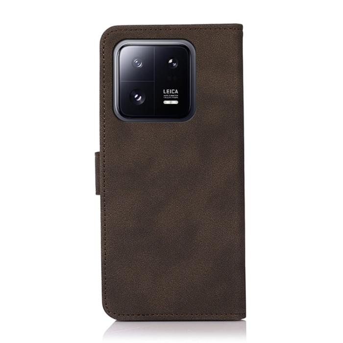 Bild 3, KHAZNEH Xiaomi 13 5G Fodral Retro Läder Brun