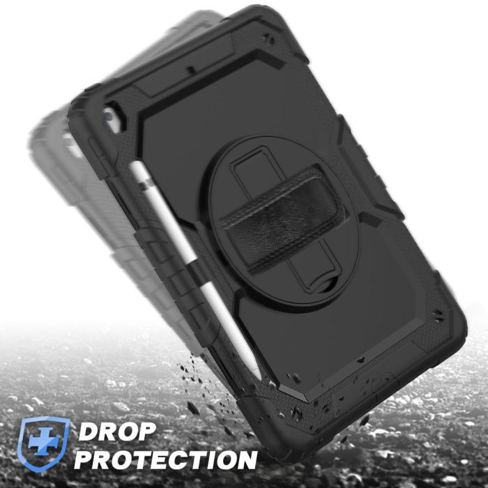 Bild 3, iPad 10.2 2019/2020/2021 Skal 360° Kickstand Med Strap