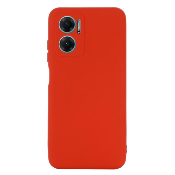 Bild 3, Xiaomi Redmi 10 5G Skal Liquid Silikon Röd