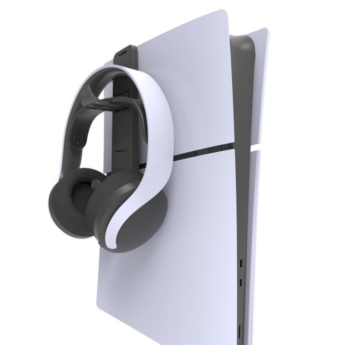 Bild 6, Fäste För PS5/Xbox X Handkontroll / Headset Svart