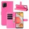 Samsung Galaxy A42 - Litchi Fodral - Rosa