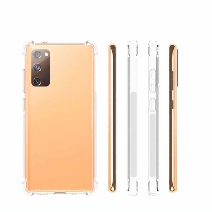 Bild 2, Samsung Galaxy S20 FE - Shockproof Transparent TPU Skal