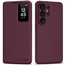 Tech-Protect Galaxy S26 Ultra Fodral Smart Wallet Mulberry
