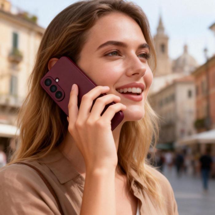 Bild 5, Tech-Protect Galaxy S26 Plus Fodral Smart Wallet Mulberry