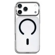 iPhone 18 Pro / 17 Pro Skal MagSafe Transparent/Svart
