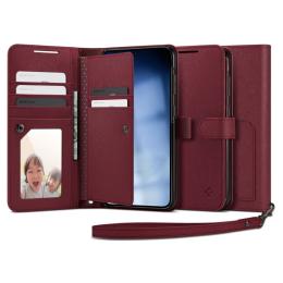 Spigen Galaxy S23 Plus Fodral Wallet 'S' Plus Burgundy