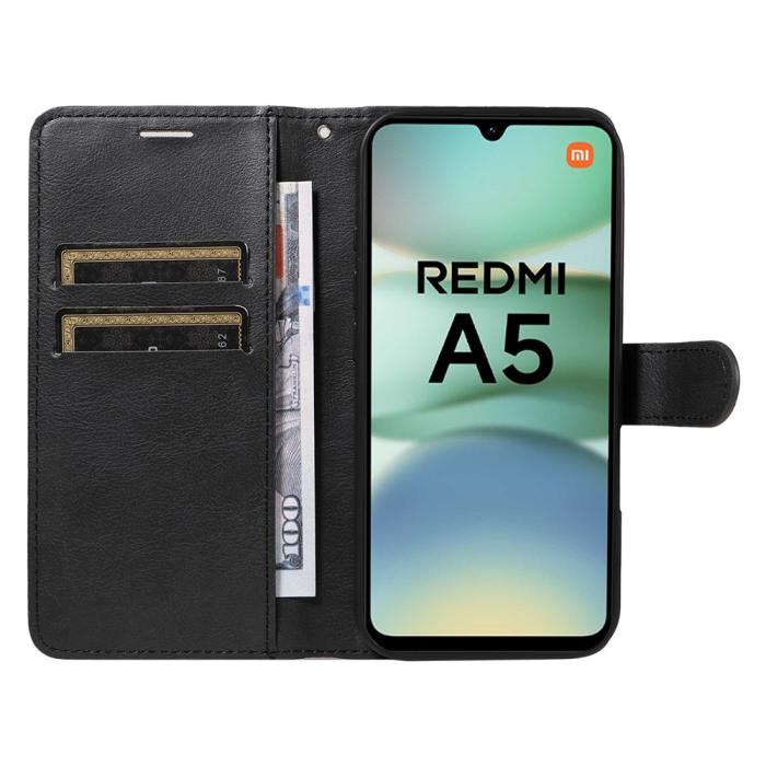 Bild 2, Xiaomi Redmi A5 Fodral Läder Svart