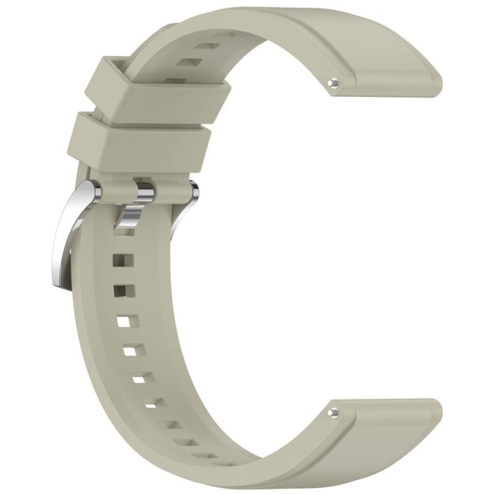 Bild 4, Klockarmband 22 mm Quick Release Silikon Grå