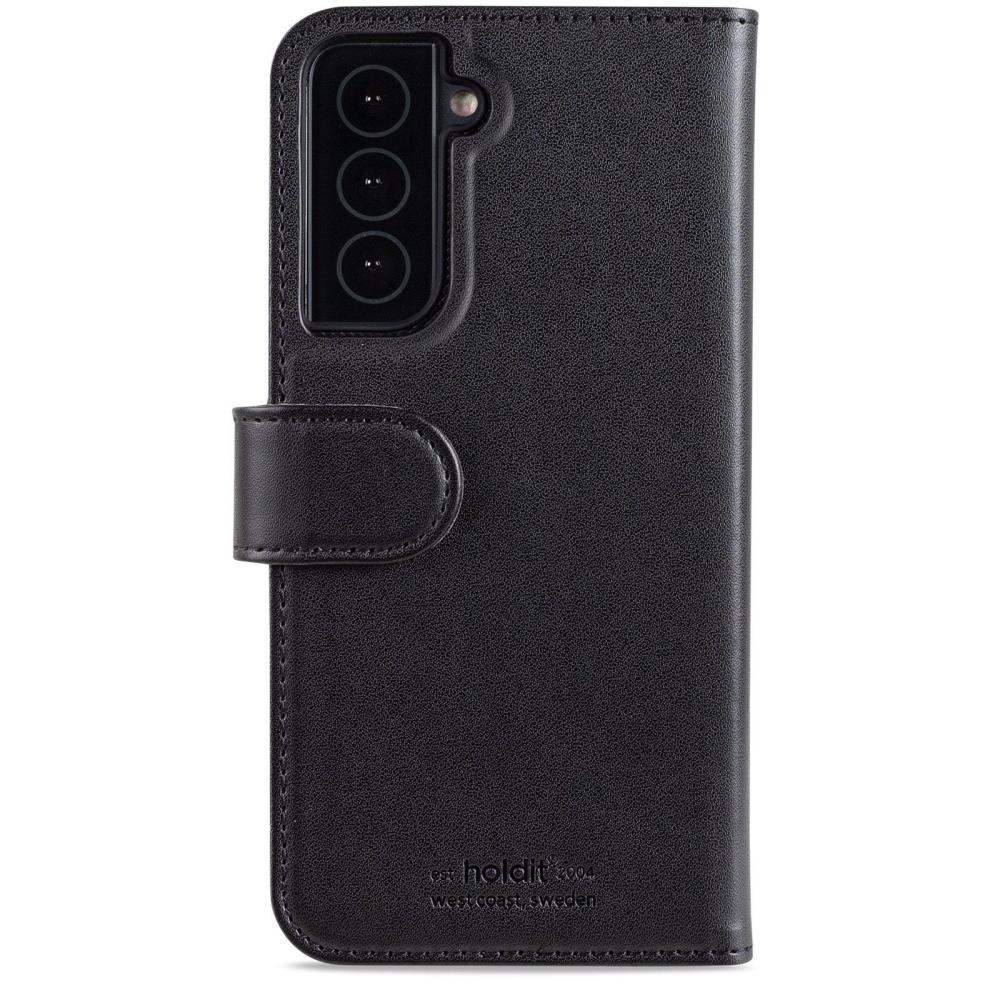 holdit Samsung Galaxy S21 FE Fodral 2in1 Magnet / Skal Svart