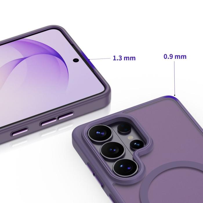 Bild 3, Tech-Protect Galaxy S26 Ultra Skal MagSafe MagMat Cobalt Violet