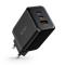 Tech-Protect 65W PD Väggladdare 2x USB-C 1x USB-A Svart