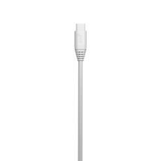 GEAR Laddkabel 3m USB-C till USB-A Vit