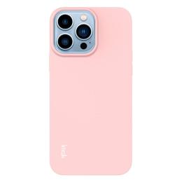 IMAK iPhone 13 Pro Max Skal Skin Touch TPU Ljus Rosa