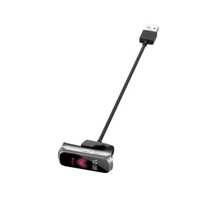 Bild 2, USB Laddare 100 cm Samsung Galaxy Fit 2 SM-R220 Svart