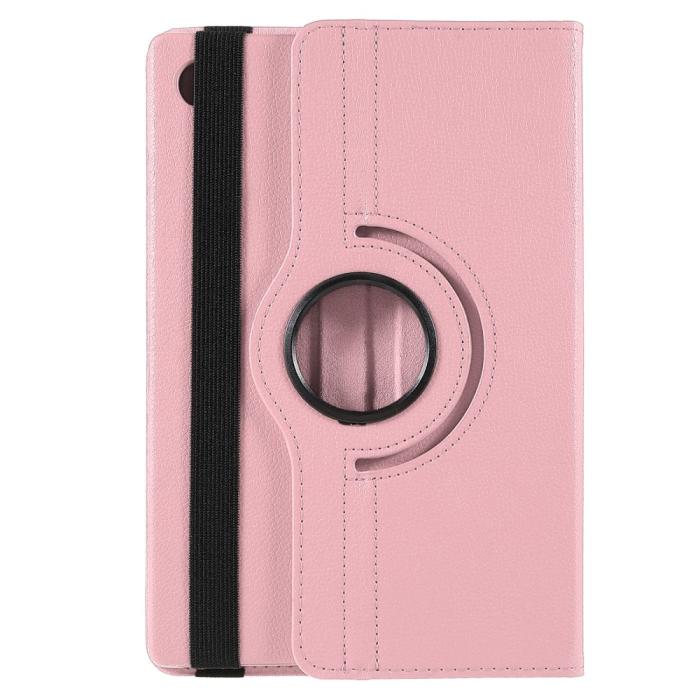 Bild 4, Samsung Galaxy Tab A8 10.5 (2021) Fodral 360° Rotation Ljus Rosa