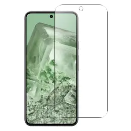 Google Pixel 8A Skärmskydd Härdat Glas Transparent