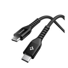 Spigen 1m 100W USB-C - USB-C Kabel Essential Svart