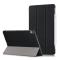 iPad Air 2025-2020 Fodral Tri-Fold Litchi Svart