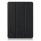 iPad Air 2025-2020 Fodral Tri-Fold Litchi Svart