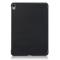 iPad Air 2025-2020 Fodral Tri-Fold Litchi Svart
