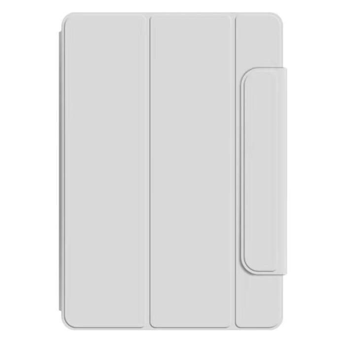 Bild 3, Google Pixel Tablet Fodral 2in1 Magnet Tri-Fold Vit