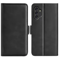 Samsung Galaxy A13 4G Fodral Magnetisk Stängning Svart