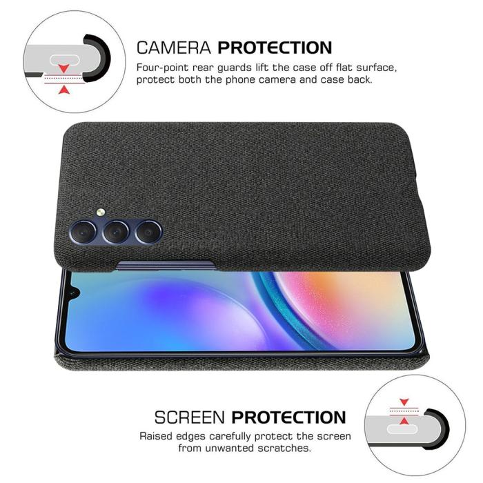 Bild 5, Samsung Galaxy A05s 4G Skal Nylonbelagt Svart