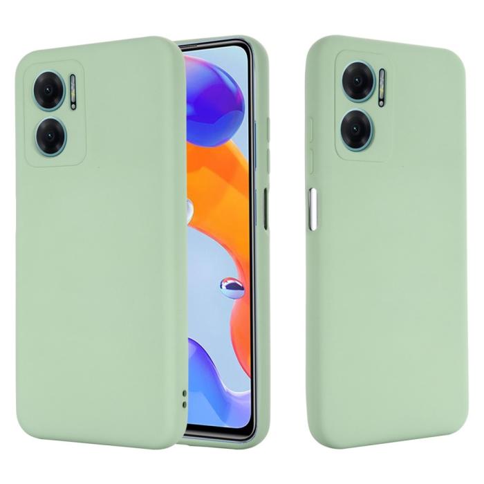 Bild 2, Xiaomi Redmi 10 5G Skal Liquid Silikon Grön