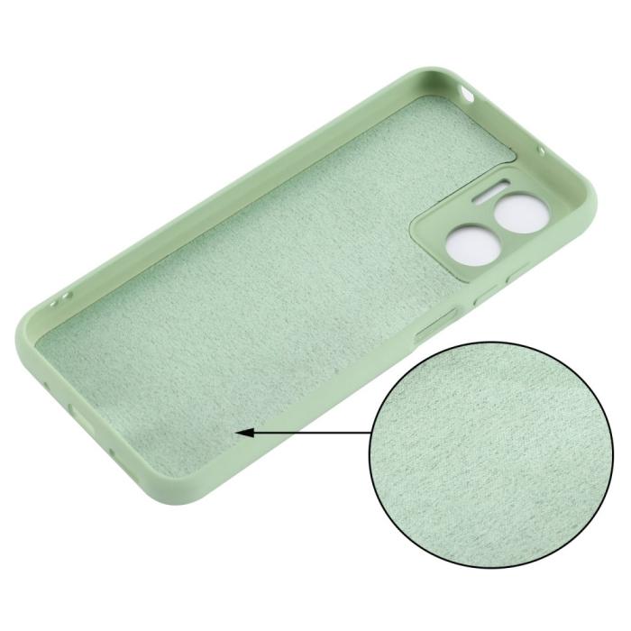 Bild 4, Xiaomi Redmi 10 5G Skal Liquid Silikon Grön