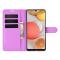 Samsung Galaxy A42 - Litchi Fodral - Lila