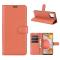 Samsung Galaxy A42 - Litchi Fodral - Brun