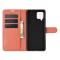 Samsung Galaxy A42 - Litchi Fodral - Brun