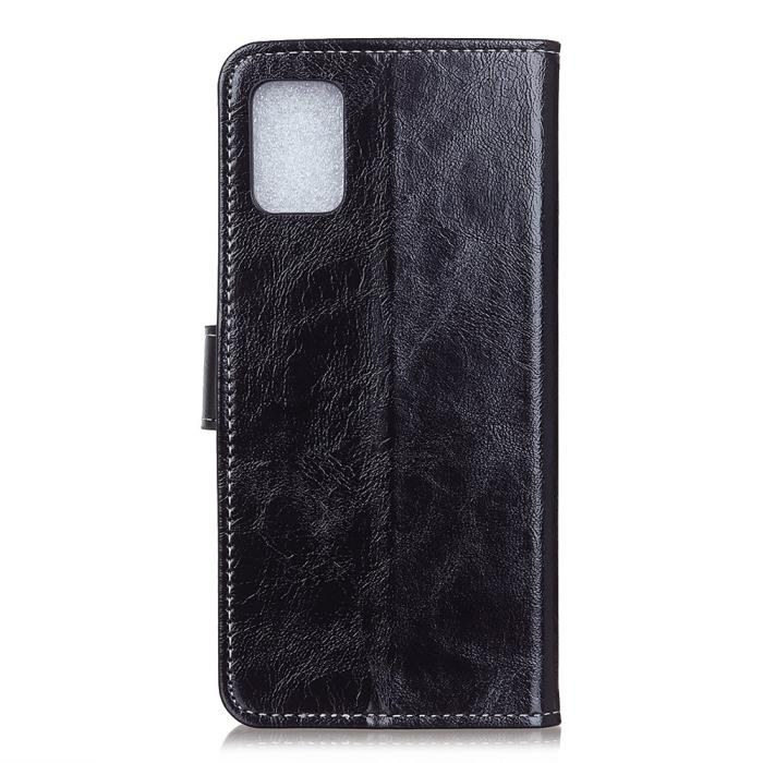 Bild 2, Xiaomi Redmi 9T - Retro Textur Fodral - Svart