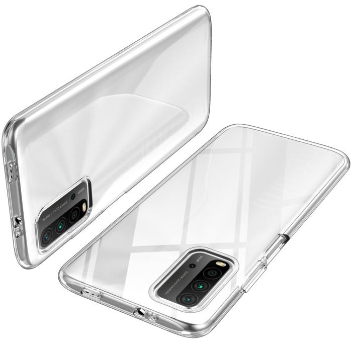 Bild 2, Xiaomi Redmi 9T - Transparent TPU Skal