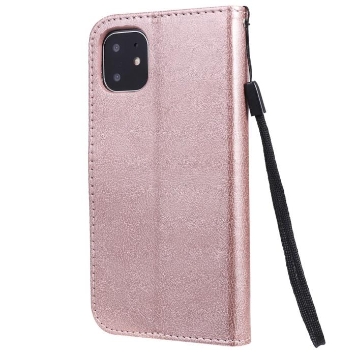 Bild 3, iPhone 11 - Plånboksfodral - Roséguld