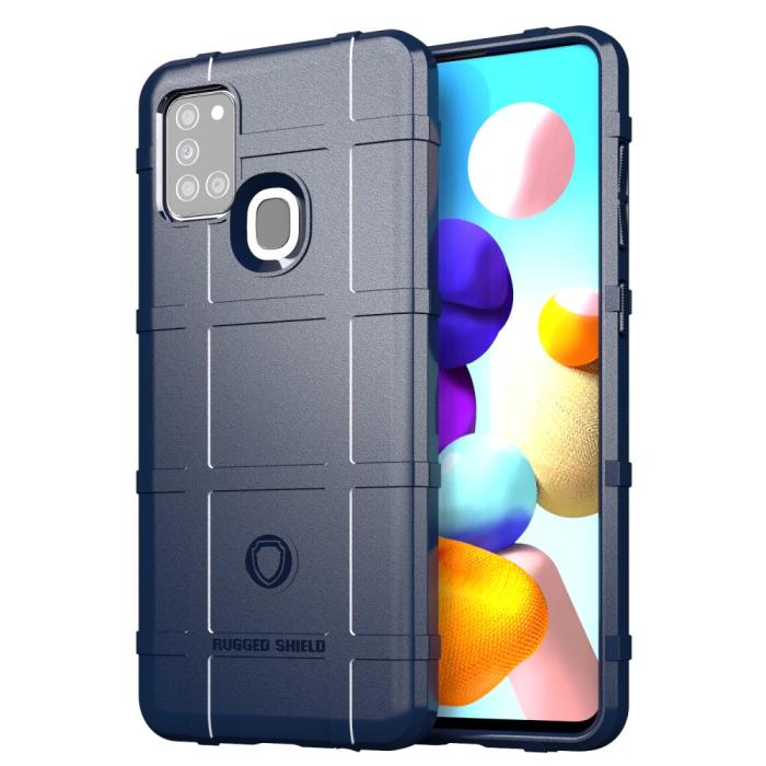 Bild 1, Samsung Galaxy A21s - Robust Skal - Blå
