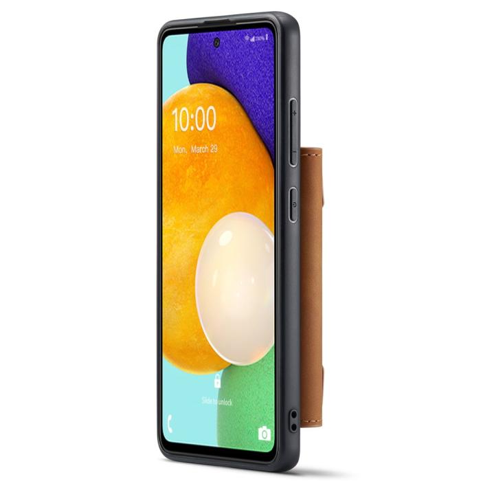 Bild 3, DG.MING Samsung Galaxy A53 5G Skal Avtagbart Fodral Brun