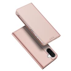 DUX DUCIS Samsung Galaxy A27 5G Fodral Skin Pro L&auml;der Ros&eacute;guld