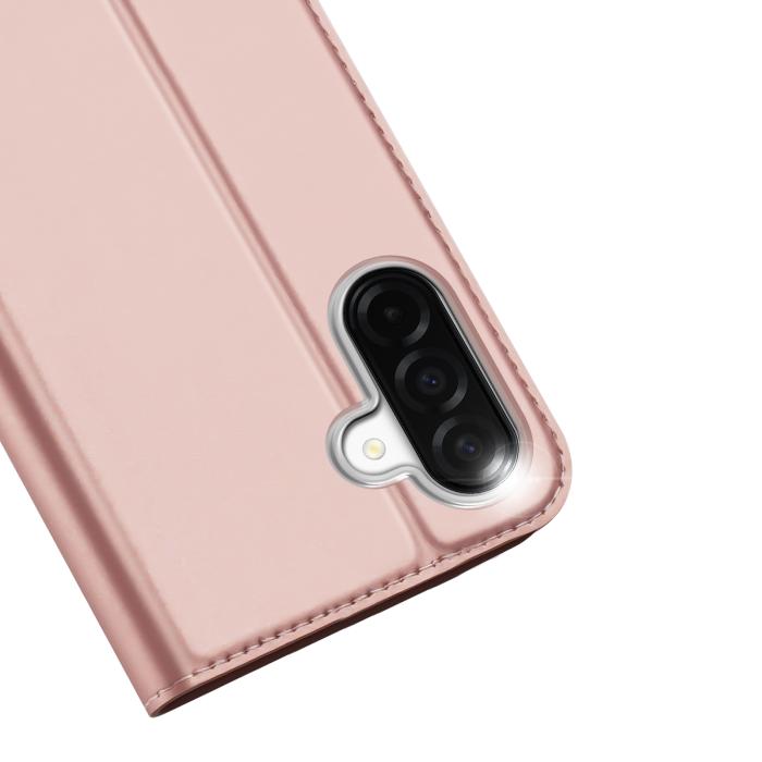 Bild 2, DUX DUCIS Samsung Galaxy A27 5G Fodral Skin Pro Läder Roséguld