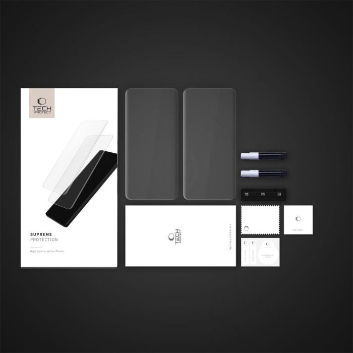 Bild 3, Tech-Protect Redmi Note 14 Pro/Pro Plus 5G 2-PACK Skärmskydd UV