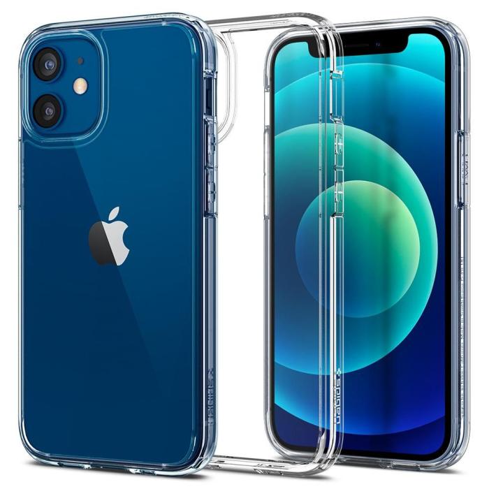 Bild 1, Spigen iPhone 12 Mini Skal Ultra Hybrid Crystal Clear