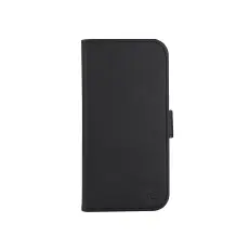 GEAR iPhone 15 Plus Fodral MagSafe L&auml;der Svart