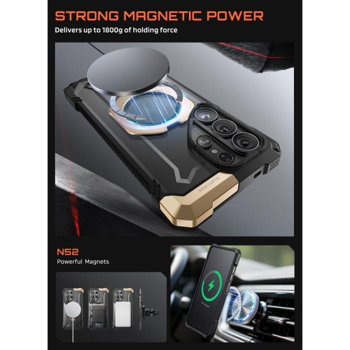 Bild 3, Supcase Samsung Galaxy S26 Ultra Skal MagSafe UB Grip Desert